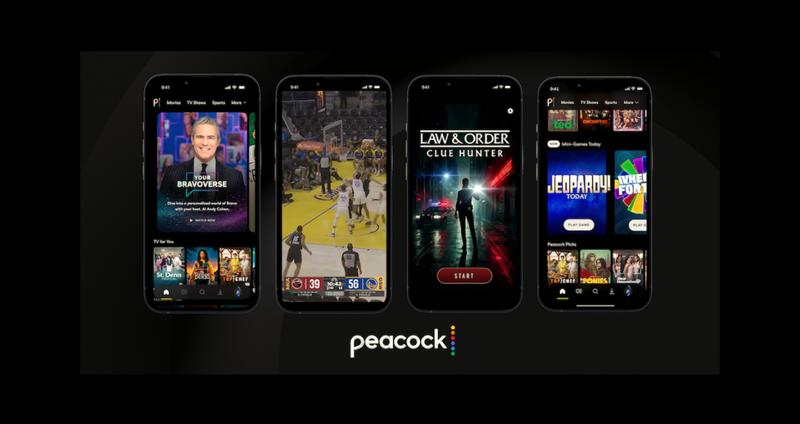 Peacock Launches AI-Powered Mobile Hub with Vertical Video and Live NBA Broadcasts