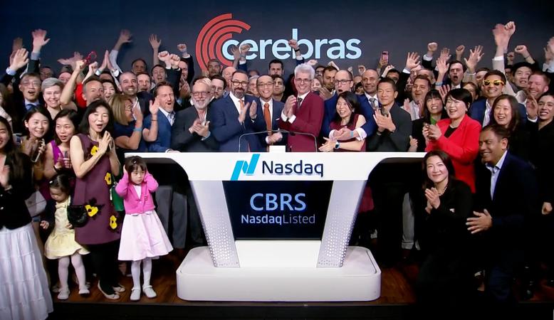 Cerebras IPO Prices at $185, Raising $5.5 Billion in Blockbuster Market Debut