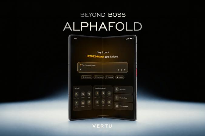Vertu Unveils Alphafold: AI-Powered Foldable Smartphone for Executives, Starting at $6,880