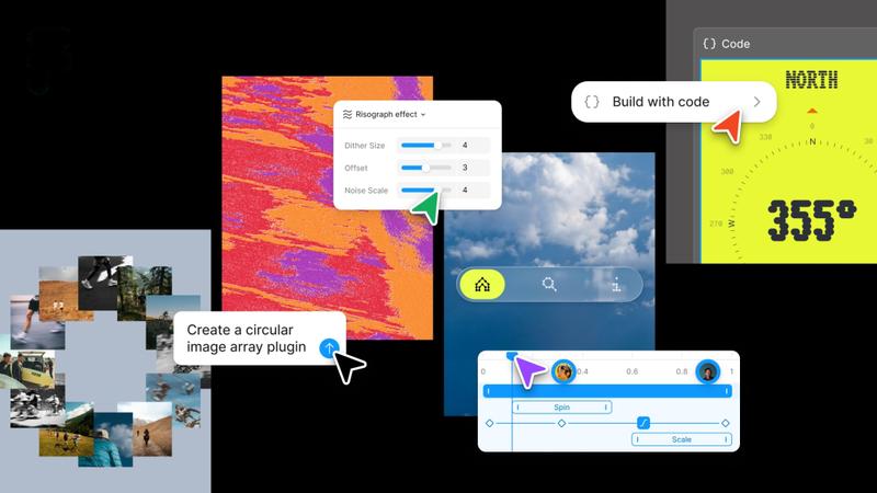 Figma Launches Code Layers, Motion & Shaders, and AI-Powered Custom Plugin Creation