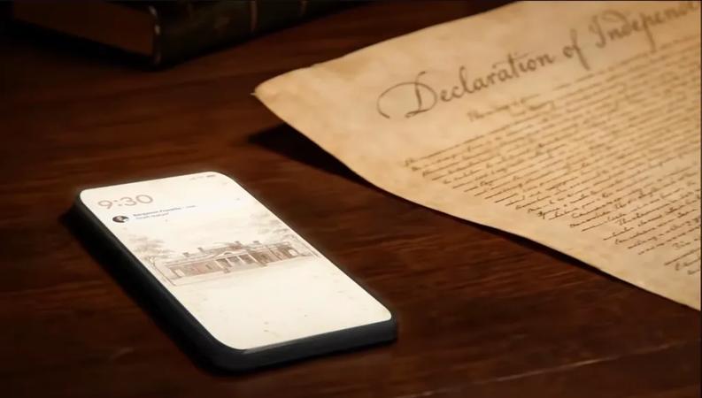 Google's 1776 Ad Reimagines the Declaration of Independence as a Google Workspace Group Project