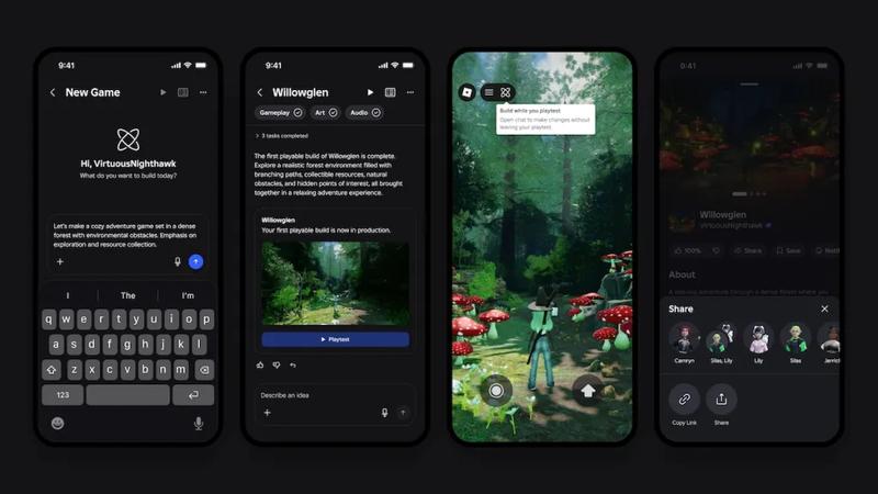 Roblox Launches AI-Powered 'Build' Feature: Create Games From Your Phone With Simple Text Prompts