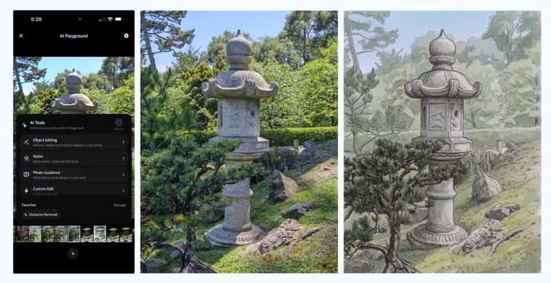 Adobe adds AI photo critique and editing suggestions to its experimental Project Indigo camera app