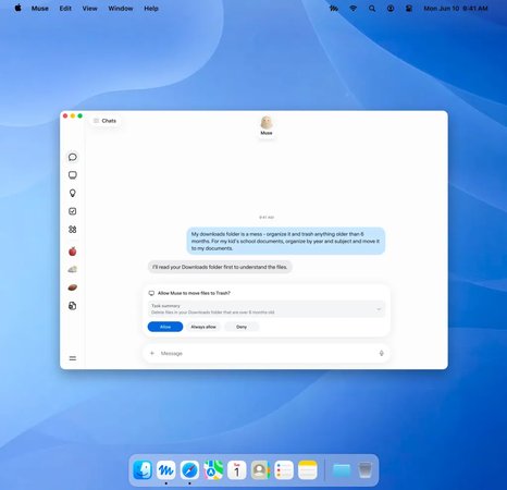 Meta Launches Muse AI Assistant for Mac: Interact With Files, Messages, Calendar, Notes and Mail