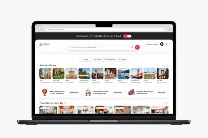 Airbnb Launches AI-Powered Search and Expands Services to Rival Hotels in Major Fall Update