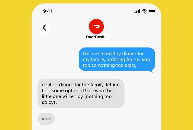 DoorDash Launches Text-to-Order AI Agent for Apple Messages