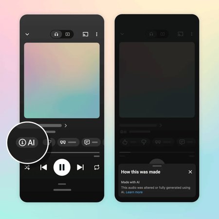 YouTube Music Launches AI Labeling System to Reveal Which Songs Use Generative AI