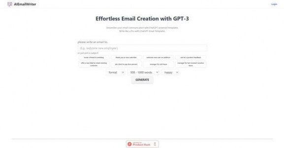 AI Email Writer