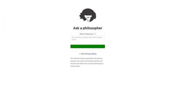 Ask a Philosopher