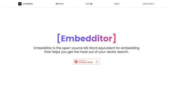 Embedditor