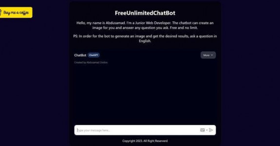 Free Unlimited Chat Bot