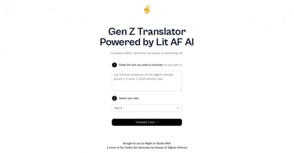 Gen Z Translator