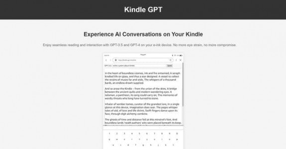 Kindle GPT