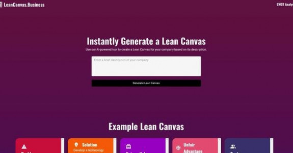 Lean Canvas