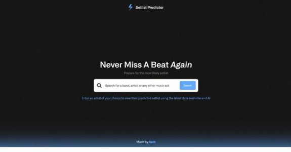 Setlist Predictor