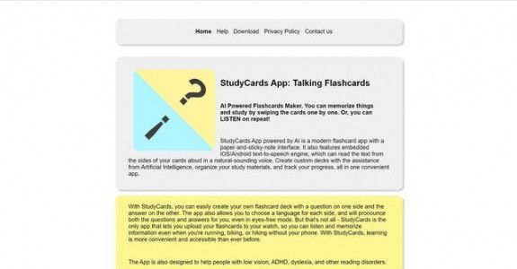 StudyCards App