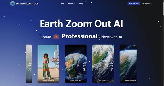 AI Earth Zoom Out