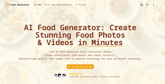 AI Food Generator