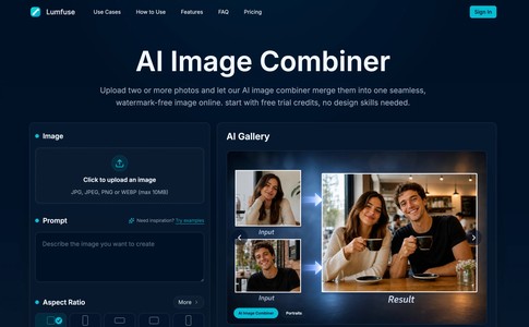 AI Image Combiner
