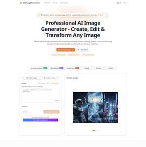 AI Image Generator - Create & Edit Stunning Images