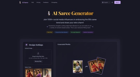 AI Saree