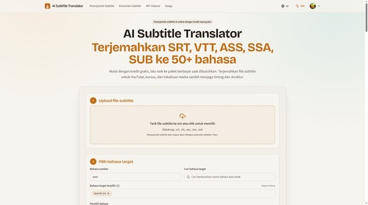 AI Subtitle Translator