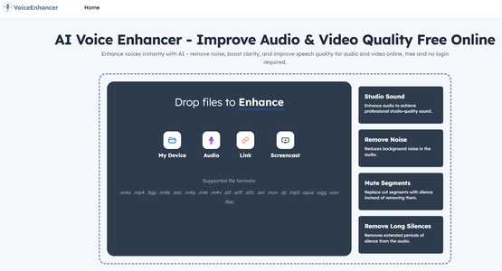 AI Voice Enhancer Free