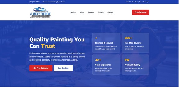 Alaska Supreme Painting