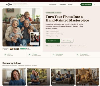 Art & See Custom Oil Painting Portraits