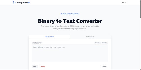 binary to text