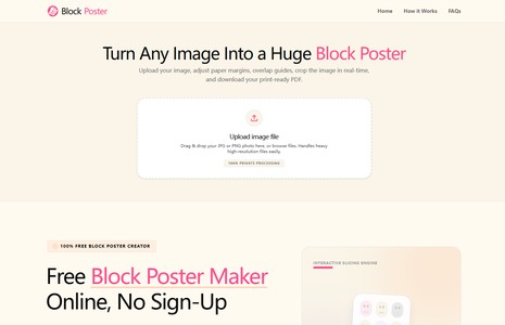 Block Poster