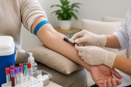 Blood sample collection at home Chennai