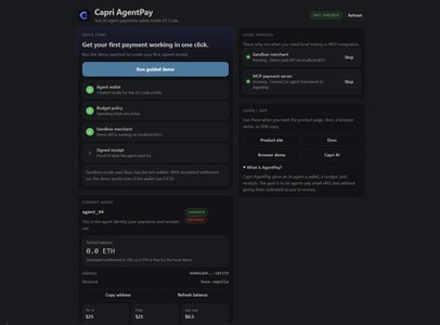 Capri Ai Agentpay