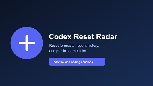 Codex Reset Radar