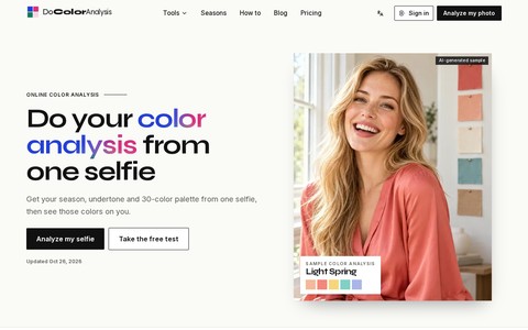 Color Analysis by DoColorAnalysis