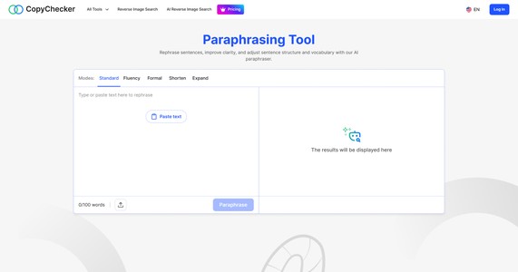 CopyChecker AI Paraphraser