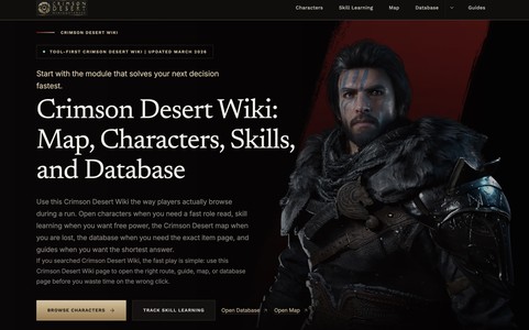 Crimson Desert  Wiki&Database