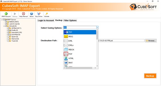 CubexSoft IMAP Backup Tool