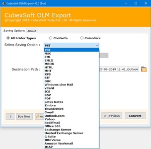 CubexSoft OLM Converter Software