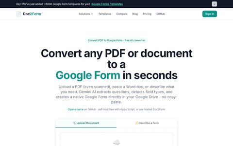 Doc2Form