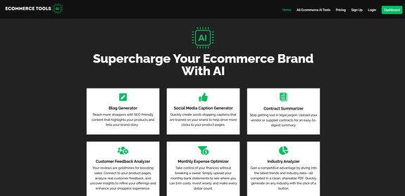 Ecommerce Tools AI