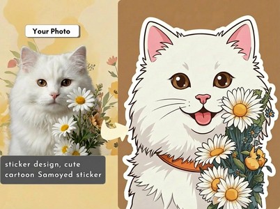 Fast Image AI Sticker Generator