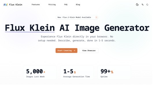 Flux Klein Studio - AI Image Generator