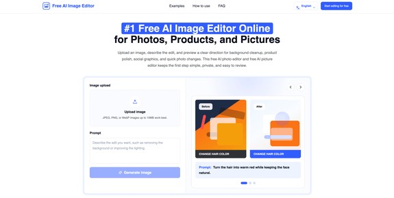 Free AI Image Editor