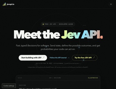 Free JEV API Guide