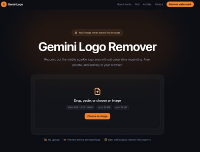 Gemini Logo Remover