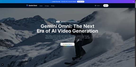 Gemini Omni AI