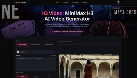 H3 Video - MiniMax H3 AI Video Generator