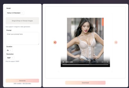 Hailuo 2.3 Video Generator