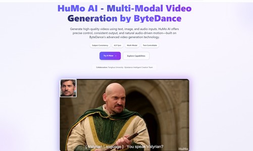 HuMo AI Video Generator